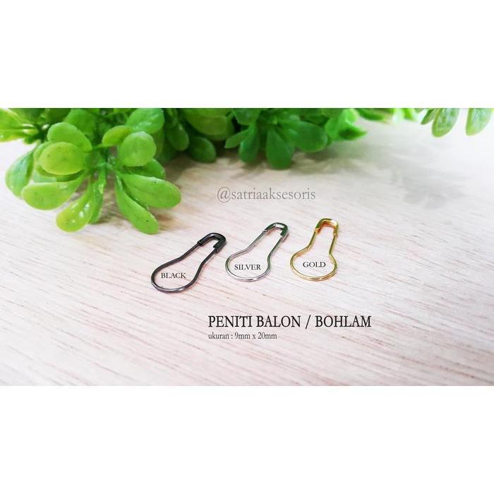 Peniti Balon | Peniti Bohlam | Peniti Jilbab | Pins | Calabash Pins
