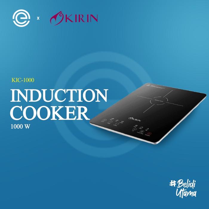 Kompor Induksi Kirin KIC-1000 UltraSlim - Portable Induction Hob