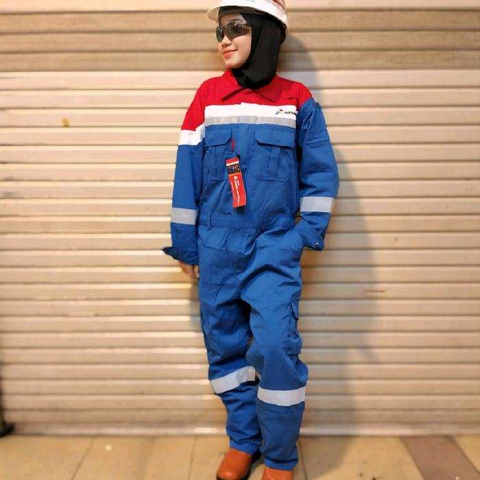 WEARPACK COVERALL NOMEX PERTAMINA / SERAGAM KERJA NOMEX PERTAMINA ORIGINAL