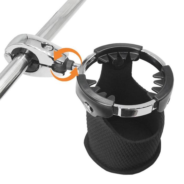 Motorcycle Bike Drink Cup Holder Aluminum Water Beverage Support