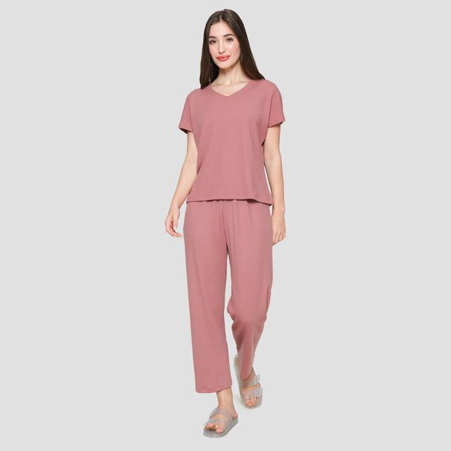 Ready- St. Yves Knit Texture Baju Setelan Tidur Wanita 121978166