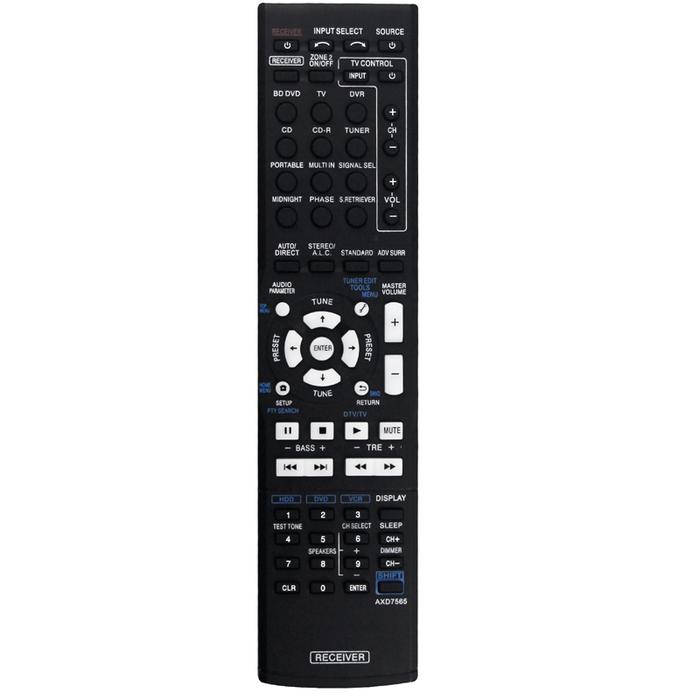 AXD7565 Replacement Remote For Pioneer VSX-324-K AXD7565 VSX-819H