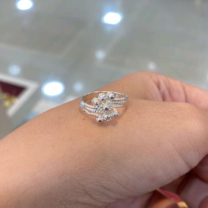 Cincin perak murni berat 1.6 gram