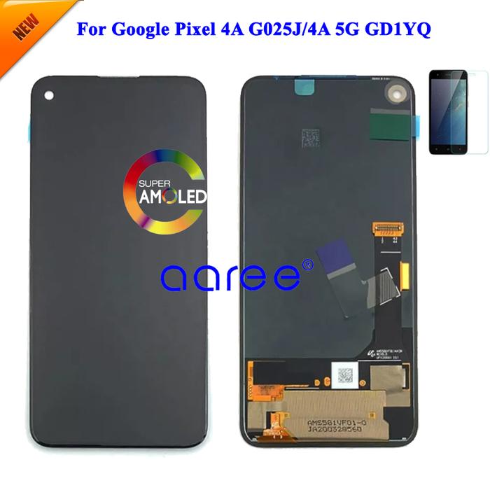 Super AMOLED Original LCD For Google Pixel 4A LCD For  Google Pixel