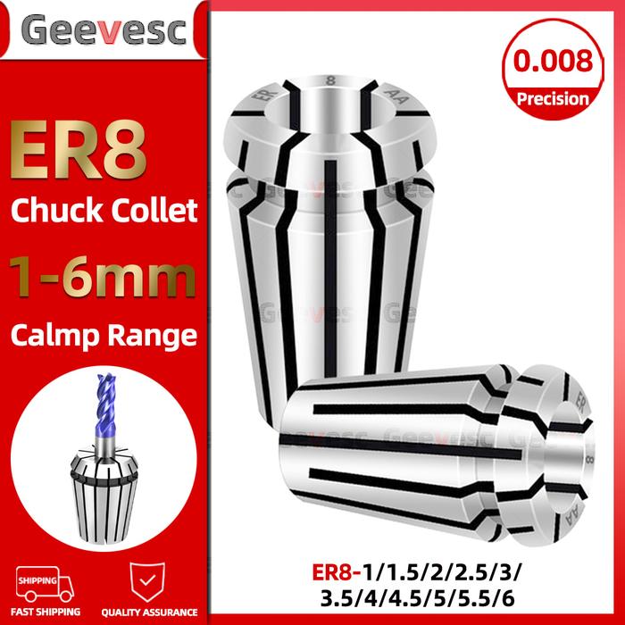 ER8 Collet Chuck er collet chuck ER8 collet er8 collet set 1mm 2mm