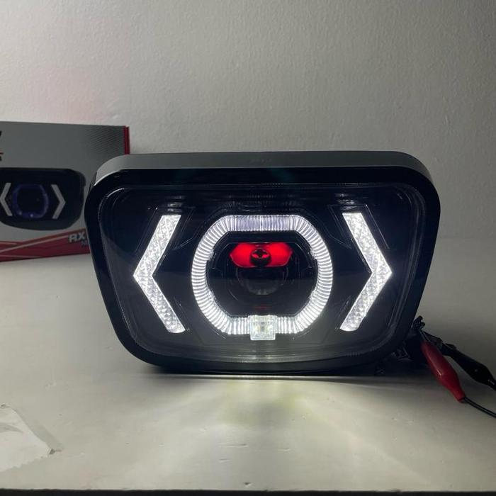 LAMPU UTAMA BILED RX KING REFLEKTOR BILED RXK CR7 SET BATOK PLUS SEN