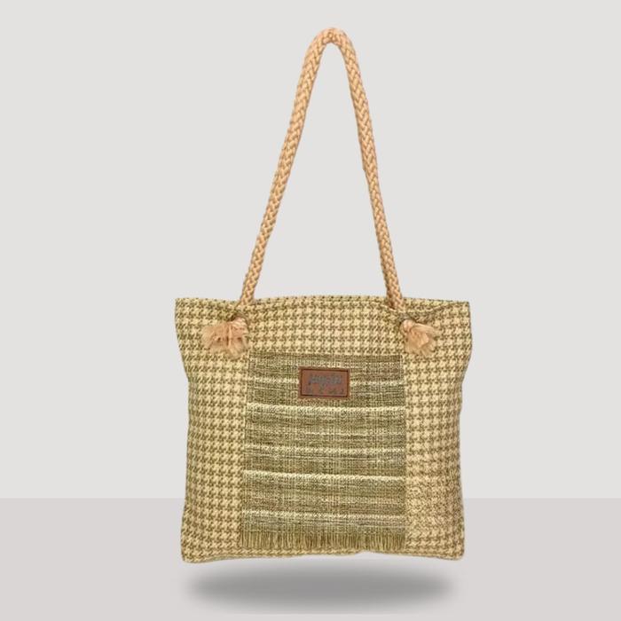 Grosir Tas Tali Sumbu motif kecil - Tote Bag Tali Sumbu - Tas Handbag goni motif Kecil - Tas Mukena 