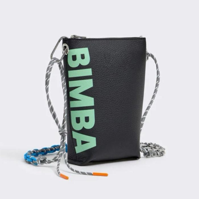 Bimba Y Lola Leather Shoulder Bag 100% Authentic