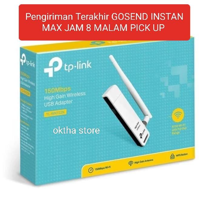 TPLink USB Wireless Wifi Adapter TP Link TL-WN722N Antenna 722 wn 722n