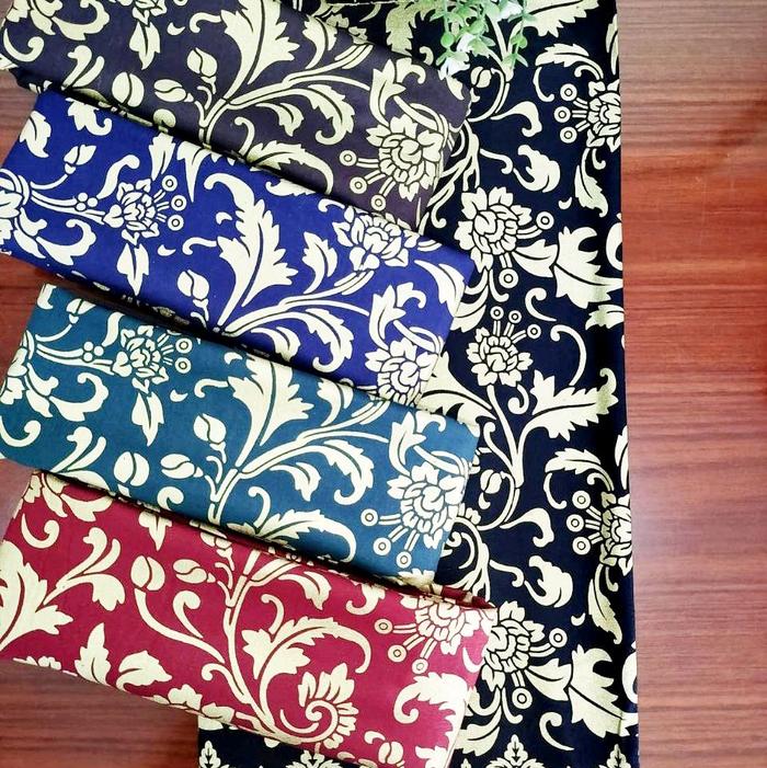 Kain Batik  Emas Kain Batik Meteran Batik Bali Songket Palembang Kain Jarik Kain Batik Bakung