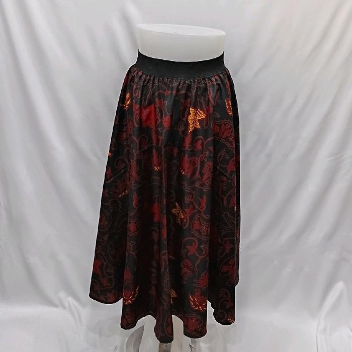 Rok Payung Panjang Motif Batik