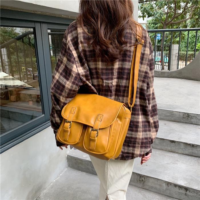 Ready Stok Tas Selempang Kulit Wanita Tas Bahu Cewek Retro Bag Gt Z6 Store.Id