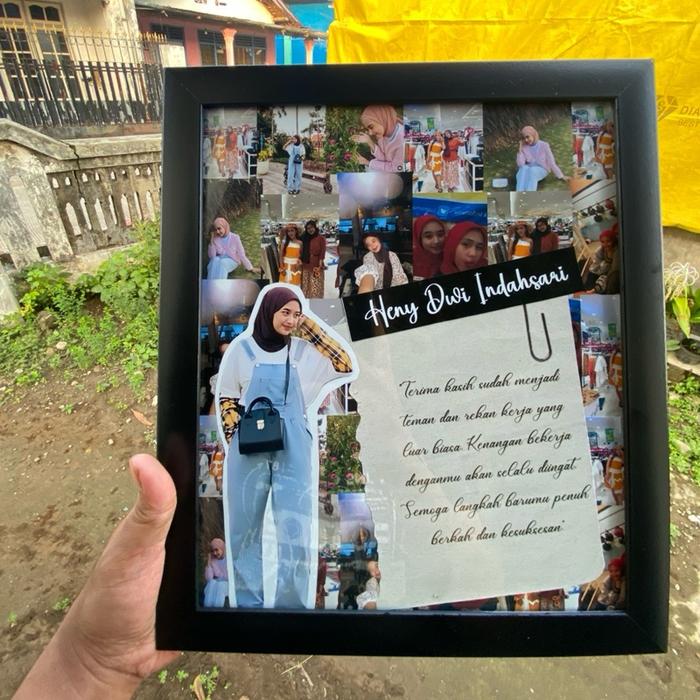 Pop Up Gift Frame UKURAN 10R Minimalsis dengan Desain Personal dan Foto Menarik Glasses