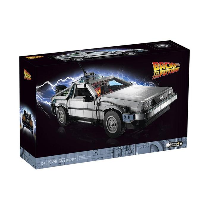 Compatible 10300 Back to the Future Time Machine DeLorean DMC-12