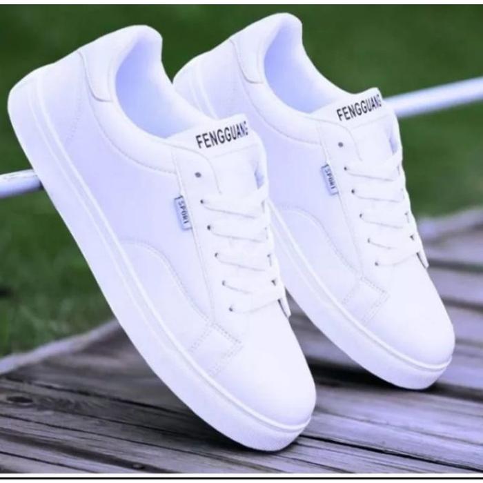 Sepatu Kets Pria Putih Fashion Fanggune