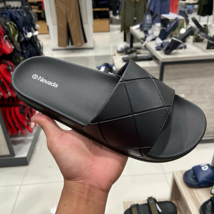 Nevada sandal slide pria bahan sangat empuk dan nyaman 40-44