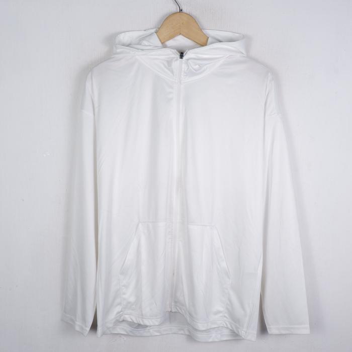 JAKET GU ACTIVE BY UNIQLO ZIP HOODIE AIR130 SIZE S FIT M