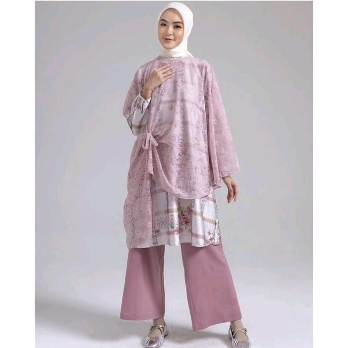 Malissa set tunik ria miranda cantikkkkk dannn elegant