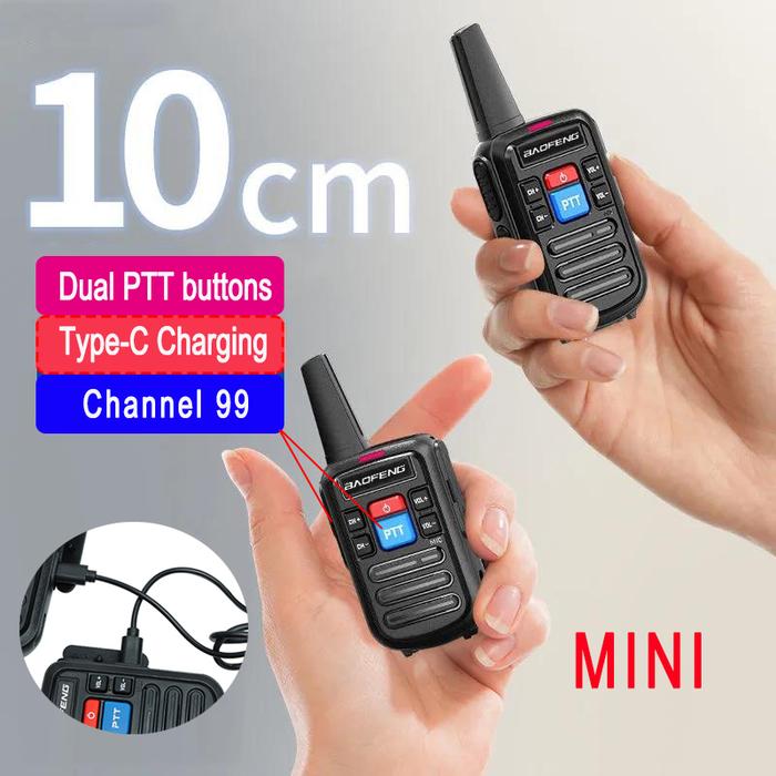 lot BF-C50 baofeng walkie talkie UHF 400-470MHz 16Channel Portable