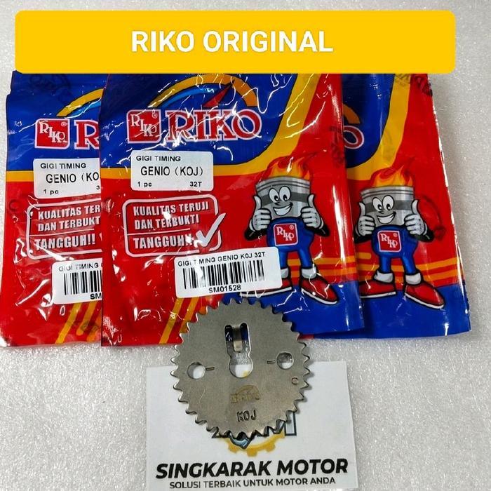 GIGI GEAR TIMING TEIMING SENTRIK 32T 32 T HONDA GENIO K0J RIKO ORIGINAL