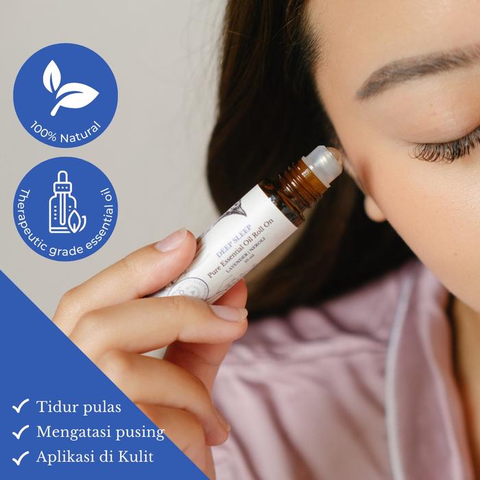 Sleep Aid Essential Oil Roll On untuk Tidur / Insomnia / Deep Sleep