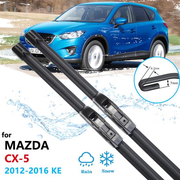 Car Front Wiper Blades for Mazda CX-5 2013 2014 2015 2016 KE CX5 CX 5