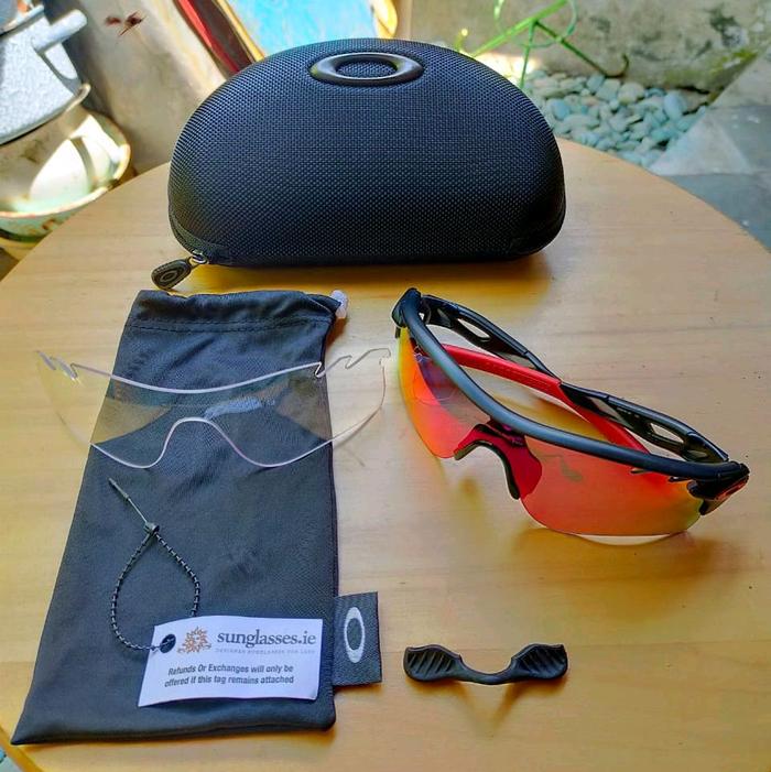 Oakley RADARLOCK PATH Matte Black Ink Polarized Sunglasses Original
