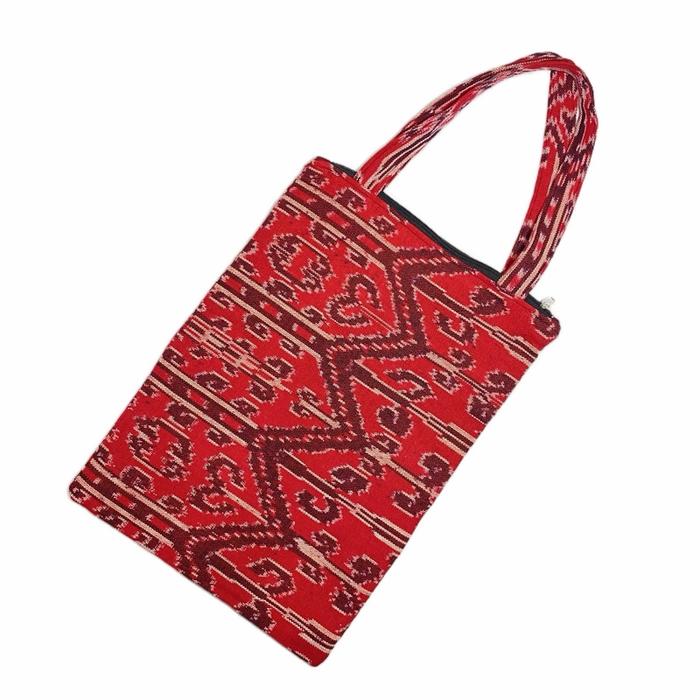 Tas Totebag Tenun Motif Pua Kumbu Sintang Kalimantan Barat