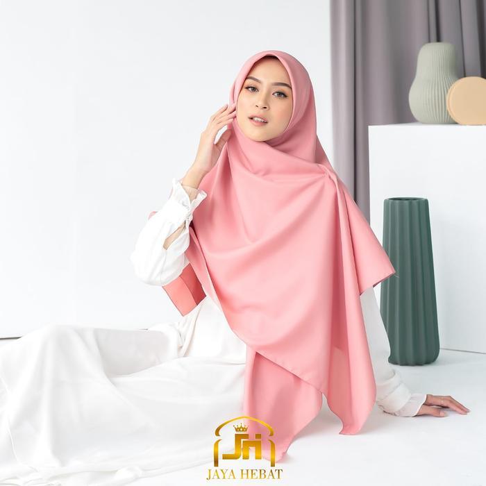 Hijab Jilbab Kerudung Segiempat Segi Empat Jumbo 150X150 S4Al Jaya Hebat