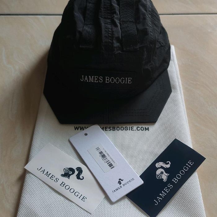 JAMES BOOGIE CAPS TOPI HITAM