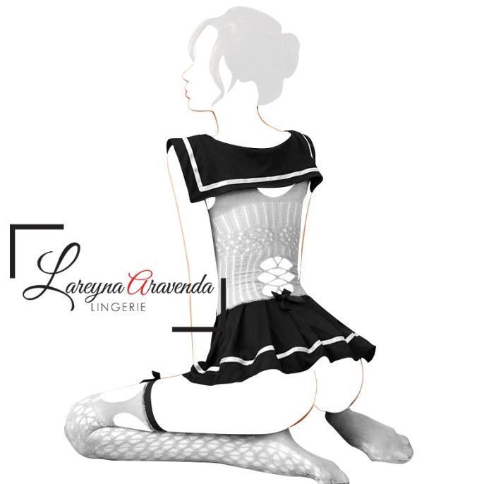 Lingerie Body Stocking + CD + Stoking Model Costume Japan School LG338