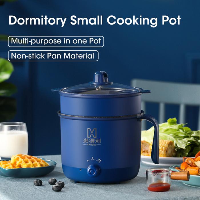 Mini Electric Pan Cook Pot 1.8L Bowl For Multi Cooker Non-Stick Pan