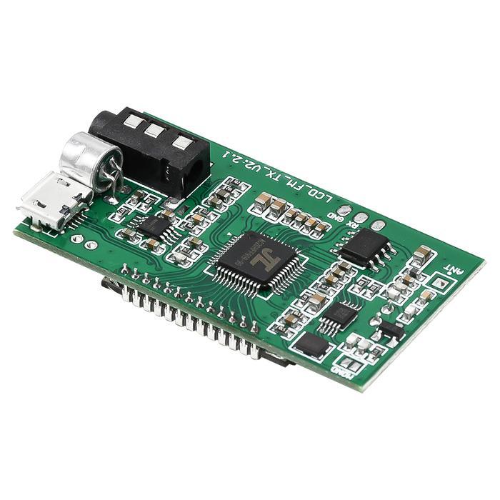 Fm Transmitter Module 87.0Mhz-108.0Mhz Fm Stereo Digital Transmitter Module Wireless Microphone Circ