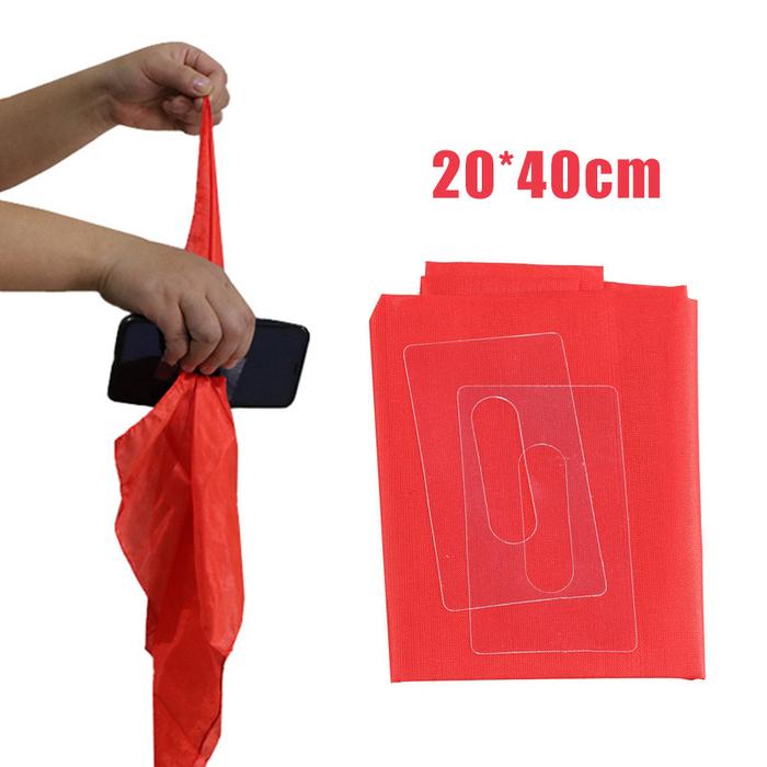 Silk Thru Phone - Alat Sulap Kain tembus layar Handphone Silk Thru Phone - alat sulap