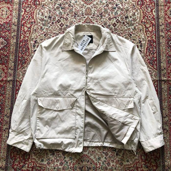 Jaket SPAO for men oversized work jacket Vintage work jacket H801