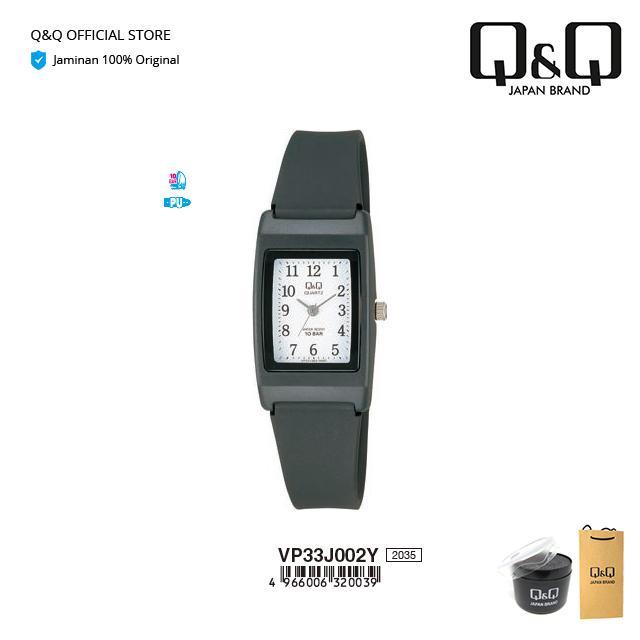 PROMO!! Q&Q QnQ QQ Original Jam Tangan Wanita Fashion Analog - VP33 VP33J Water Resist STOK TERBATAS