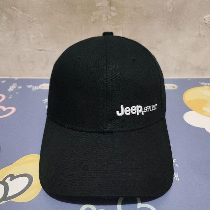 Topi Caps Jeep Spirit Hitam