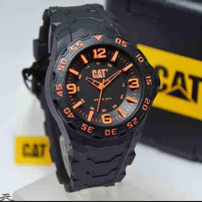(PROMO) JAM TANGAN PRIA WANITA CAT CATERPILLAR LB 111.21.134 ORIGINAL RUBBER
