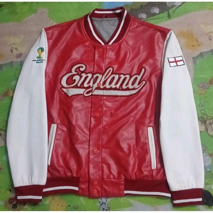 Varsity Leather Fifa World Cup England 2014 Vera Pelle Second