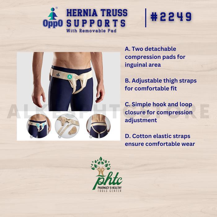 2249 Celana Dalam Hernia Aid With Pad L Produk Oppo Support / Ready Stok / New / Spesial