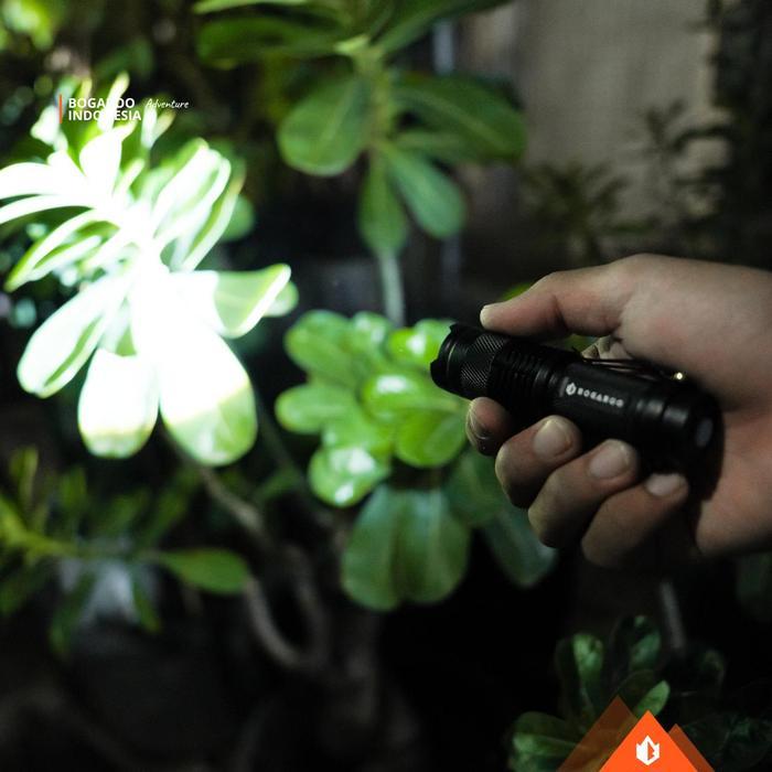 Eiger - BOGABOO senter SENLED 01 mini FLASHLIGHT 800 lumens USB rechargerable - senter superterang -