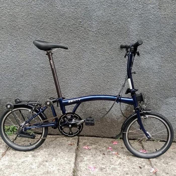 Folding bike 3sixty lipatan 2 warna Rainbow