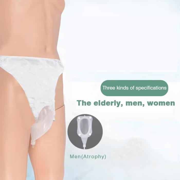 Celana Kateter Urine Bantu Kencing Urinal Bag Pria Lansia