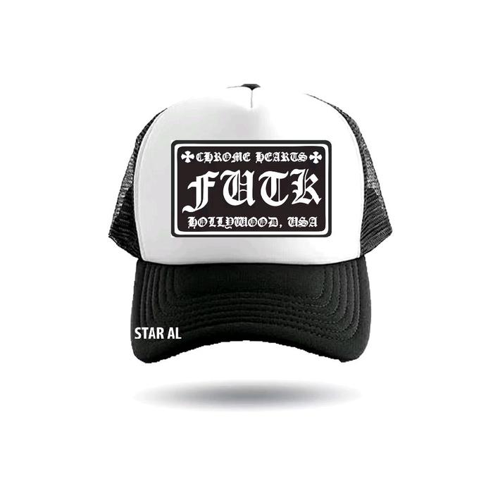 Topi Trucker Hat Chrome Hearts dengan Desain Hollywood USA Unik dan Kualitas Terbaik untuk Gaya Anda