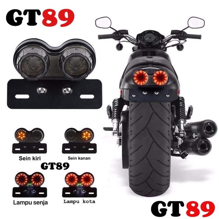 Stoplamp Sparklet Tail Light Lampu Belakang Classic Retro Japstyle