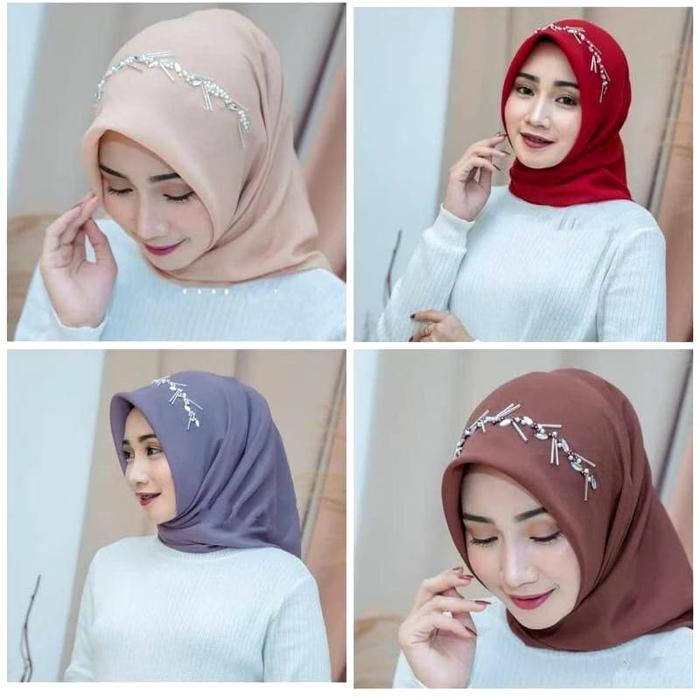 HIJAB BELLA SQUARE PAYET LASER CUT MURAH BERKUALITAS