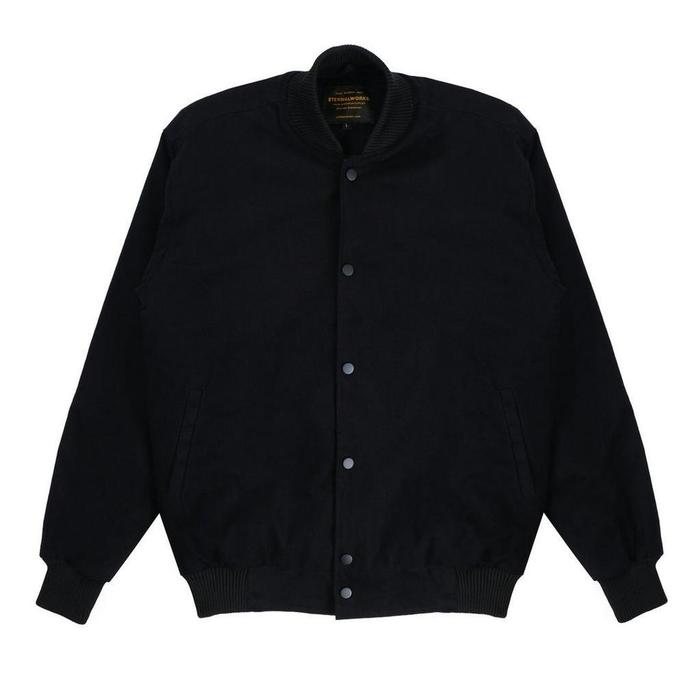 ETERNALWORKS ALTO BLACK BOMBER JACKET - JACKET BOMBER - BOMBER JACKET