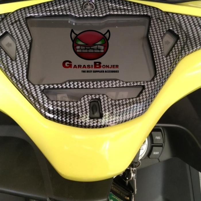 Cover Tutup Kilometer Atas Aerox 155 Carbon