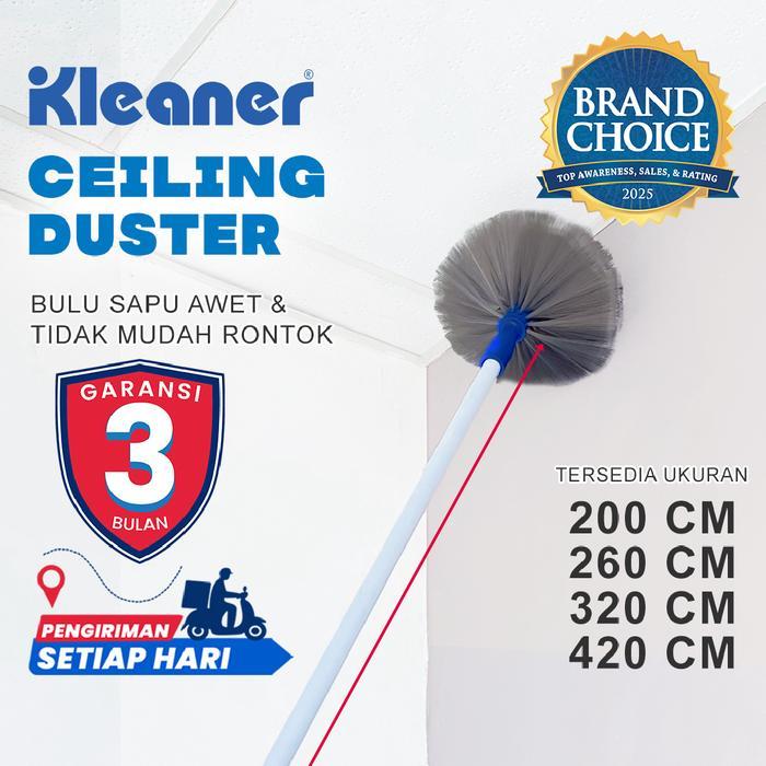 DISKON Kleaner Sapu Plafon / Sapu Sawang Sarang Laba / Sapu Langit Bulu READY STOCK