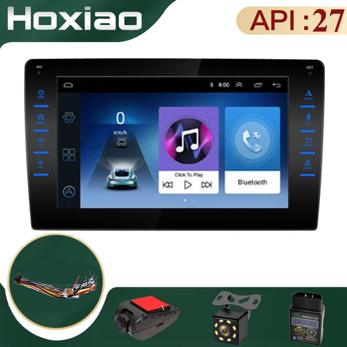 2 Din Android GPS Navigasi Radio Mobil Multime Video Player untuk